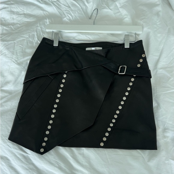 IRO lamb leather wrap mini